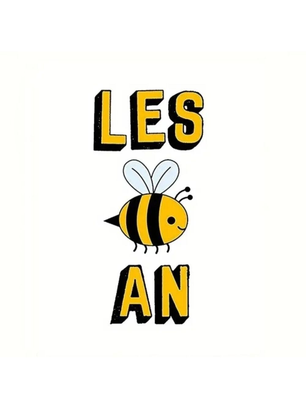 🌈 LES BEE AN Decal for Car, Window,